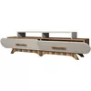 cumpără Comodă TV Trendy Flora, Nuc, Crem 205x50x36cm în Chișinău 