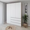 купить Шкаф Smartex (15880) N15 140cm St.Deschis+Alb в Кишинёве 