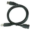 Cable USB, USB  2AM/AF, 0.9 m, USB2.0, Black, Cablexpert, CCP-USB22-AMAF-3 