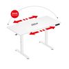 купить Gaming Desk  HERO 8.2 WHITE в Кишинёве 