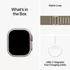 купить Смарт часы Apple Watch Ultra 2 GPS + Cellular, 49mm Olive Alpine - Small MREX3 в Кишинёве 