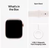 купить Смарт часы Apple Watch Series 10 GPS 42mm Rose Gold Aluminium Case with Light Blush Sport Band - S/M MWWH3 в Кишинёве 