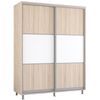 купить Шкаф Mobildor-Lux Aron-S 1.0m-1.8m uși glisante din PAL orizontal (170x60x240H cm) Sonoma в Кишинёве 