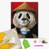 купить Картина по номерам BrushMe DBS1212FC Mozaic cu diamante 40x50сm (fără cutie) Panda, Lucia Heffernan в Кишинёве 