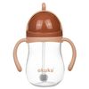 купить Поильник Akuku A0729 Бутылочка с трубочкой и грузиком Mokka в Кишинёве 
