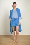 купить Домашний текстиль Pip Studio 51.510.980 Naomi Kimono Velvet Blue L Blue в Кишинёве 
