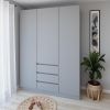 cumpără Dulap Smartex (15909) N16 160cm Grafit în Chișinău 