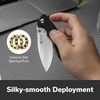 купить Нож походный Sencut S25055-1 Stratex, G10 negru, Liner Lock в Кишинёве 
