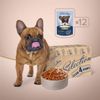 купить Корм для питомцев CLUB 4 PAWS 24231013 Plic caini mici rata-curcan sos 12x85g в Кишинёве 