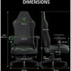 cumpără Fotoliu de birou Razer RZ38-05310100-R3G1 Chair Iskur V2 X Fabric/Black în Chișinău 