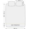cumpără Lenjerie de pat Beddinghouse 330775 Bernou 200x200/220 Blue în Chișinău 