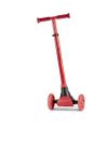 купить Самокат Yvolution YV-101258 Y Glider Kiwi Red, cu 3 roti в Кишинёве 