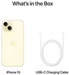 cumpără Smartphone Apple iPhone 15 256GB Yellow MTP83 în Chișinău 