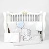 купить Детское постельное белье PernaMea Set lenjerie 3 piese Premium Elefant (PM.100469/1) в Кишинёве 