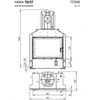Каминная топка HOXTER HAKA 78/57