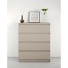 cumpără Comodă MebelStar NEO 4S 80x43x98 Cashmere (MBS-1074) în Chișinău 