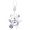 купить Игрушка-подвеска Chipolino Teddy Bear PIKL02501BEA плюш муз в Кишинёве 