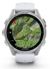 купить Смарт часы Garmin Fenix 8 – 43 mm, Silver with Whitestone Silicone Band (010-02903-00) в Кишинёве 