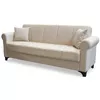 купить Диван Trendy Ares, extensibila cu lada de depozitare, 215x80x80cm, Bej в Кишинёве 