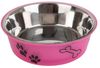 cumpără Bol pentru câini și pisici Holland 46843 Pets Миска для собак Pets 0.35l 14cm не скользящая голубая нерж în Chișinău 