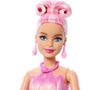 купить Кукла Barbie JMF57 Petal Pop într-o rochie roz cu lalea в Кишинёве 