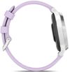 купить Смарт часы Garmin Lily® 2 Active, Silver/Jasmine Purple, Silicone Band (010-02891-01) в Кишинёве 