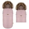 купить Аксессуар для колясок Zaffiro Husa c-cior iarna + geanta Growup 4.0 Beige Plush + Rose в Кишинёве 