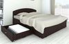 купить Кровать Marcel Prod PM14-WE 140x200 (Wenge) в Кишинёве 