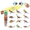 купить Игрушка Essa 2210-9 mini-figurine Dinozauri, cu proiector в Кишинёве 