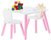 cumpără Set de mobilier pentru copii Chomik Lily Pony (White/Pink) în Chișinău 