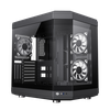 Case ATX GAMEMAX HYPE , w/o PSU, 3x120mm ARGB fans,ARGB HUB, TG, Dust Filter, Type-C, USB 3.0, Black 