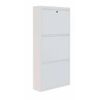 купить Полка для обуви Trendy Locking 3 Piece Metal-White, 50x103x15cm в Кишинёве 