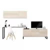 купить Стенка Indart Livingul Light 04 (275x42x175) в Кишинёве 