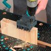 купить Набор головок, бит, насадок Wolfcraft 4640000 Sablon de dibluire Maestro pentru imbinari din lemn 6.8.10mm в Кишинёве 