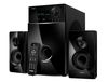 купить Active Speakers SVEN MS-2100 Black, mini music system: VFD display, remote, FM Tuner, USB port, SD slot ( 2.1 surround, RMS 80W, 50W subwoofer, 2x15W Satellites ) в Кишинёве 