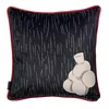 cumpără Lenjerie de pat Moooi 250688 Dodo Pavone Cushion 50x50 Black în Chișinău 
