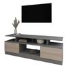cumpără Comodă TV Smartex (16548) Т9 200cm TV Grafit+Stejar Deschis în Chișinău 