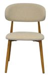 купить Комплект стол и стулья Evelin di Costacurta стол DT 404-1Wo + 3 стула QT-284Wo Light beige в Кишинёве 