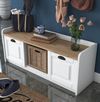cumpără Mobilă pentru antreu Trendy P2- 636, Nuc, 120x45x40cm (GTR001438) în Chișinău 