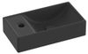 купить Раковина Ravak Veda 400 L 40.8x22.2cm Black matt XJXLD240000 в Кишинёве 