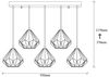 cumpără Lustră Trendy Diamant-704-5S1 93x117x93cm în Chișinău 