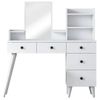 cumpără Măsuţa de toaletă Trendy Bj101-2293, 118x93x40cm (masa de machiaj) (GTR001476) în Chișinău 