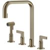 купить Смеситель кухонный Gessi 58703-149 Inciso Finox Brushed Nickel в Кишинёве 