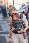 Анатомический рюкзак-кенгуру BabyBjorn One Air Anthracite 3D Mesh 