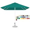 купить Зонт CREMA EOS EO2323B (Италия), 230x230 cм + Ветрозащитный купол + Чехол на молнии (190 см) + База для зонта B24 (50 kg) (Зонт для сада террасы бассейна) в Кишинёве 
