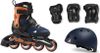 cumpără Role Rollerblade ДУБЛЬ, не использовать 07062200174 CUBE BLU NOTTE/ARANCIO 33-36 în Chișinău 