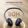 купить Наушники беспроводные Ugreen 75630 Studio Plus Hybrid ANC, HP207, Silver-Black в Кишинёве 