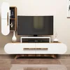 cumpără Comodă TV Trendy Trandafir S, Nuc, Alb 145x49x36cm în Chișinău 