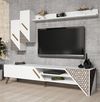 купить Стенка Trendy Beril, Alb 180x40x37cm в Кишинёве 