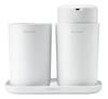 cumpără Set pentru baie Brabantia 28 03 82 Bathroom Accessory Set Brabantia, 3 Pieces, White în Chișinău 